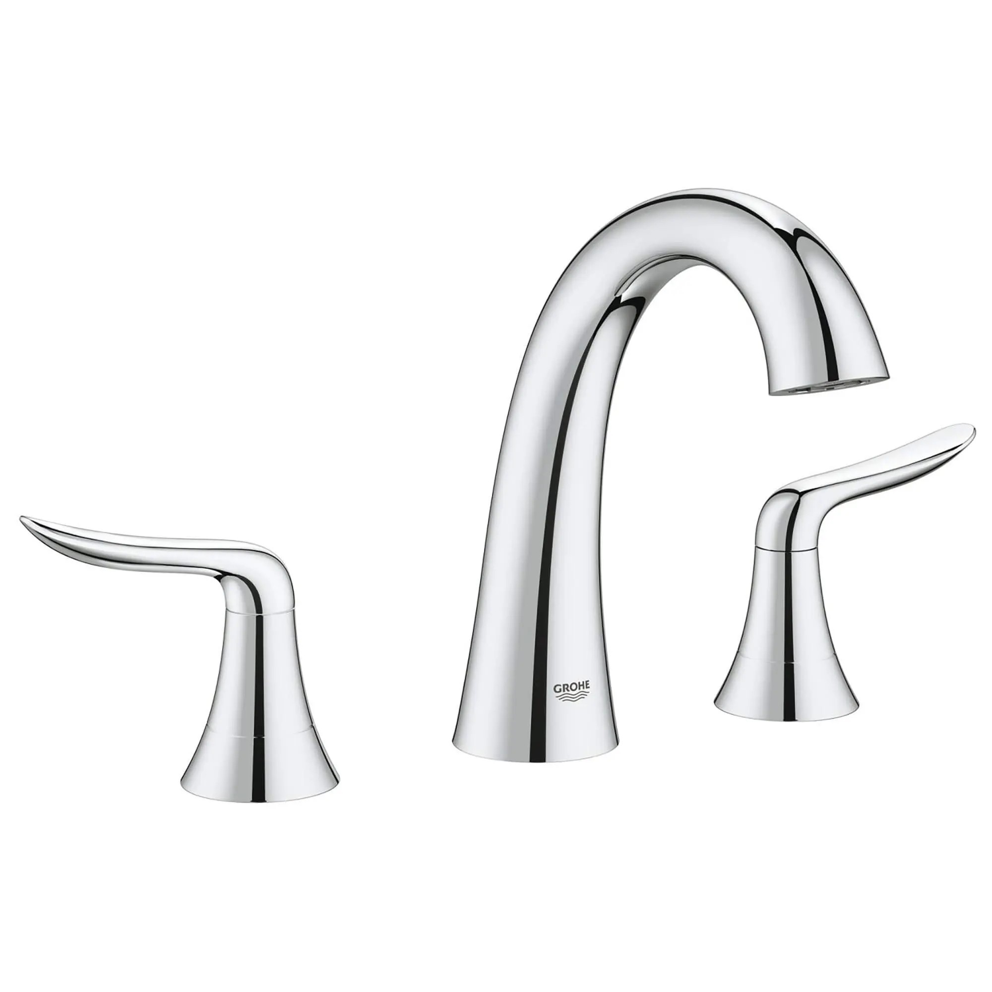 3-Hole 2-Handle Deck Mount Roman Tub Faucet